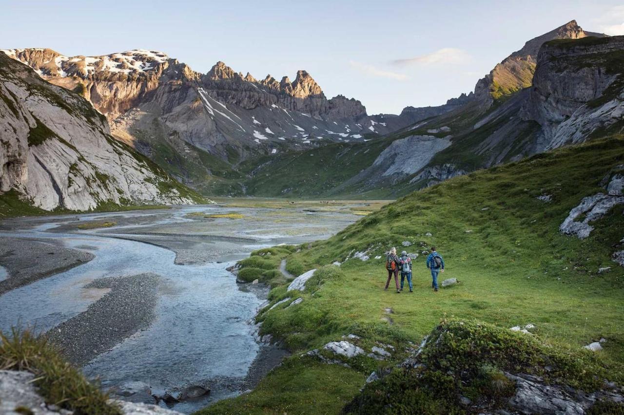 Stilvolle Ferienwohnung Direkt An Der Skipiste Flims Dış mekan fotoğraf