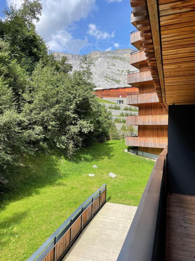 Stilvolle Ferienwohnung Direkt An Der Skipiste Flims Dış mekan fotoğraf