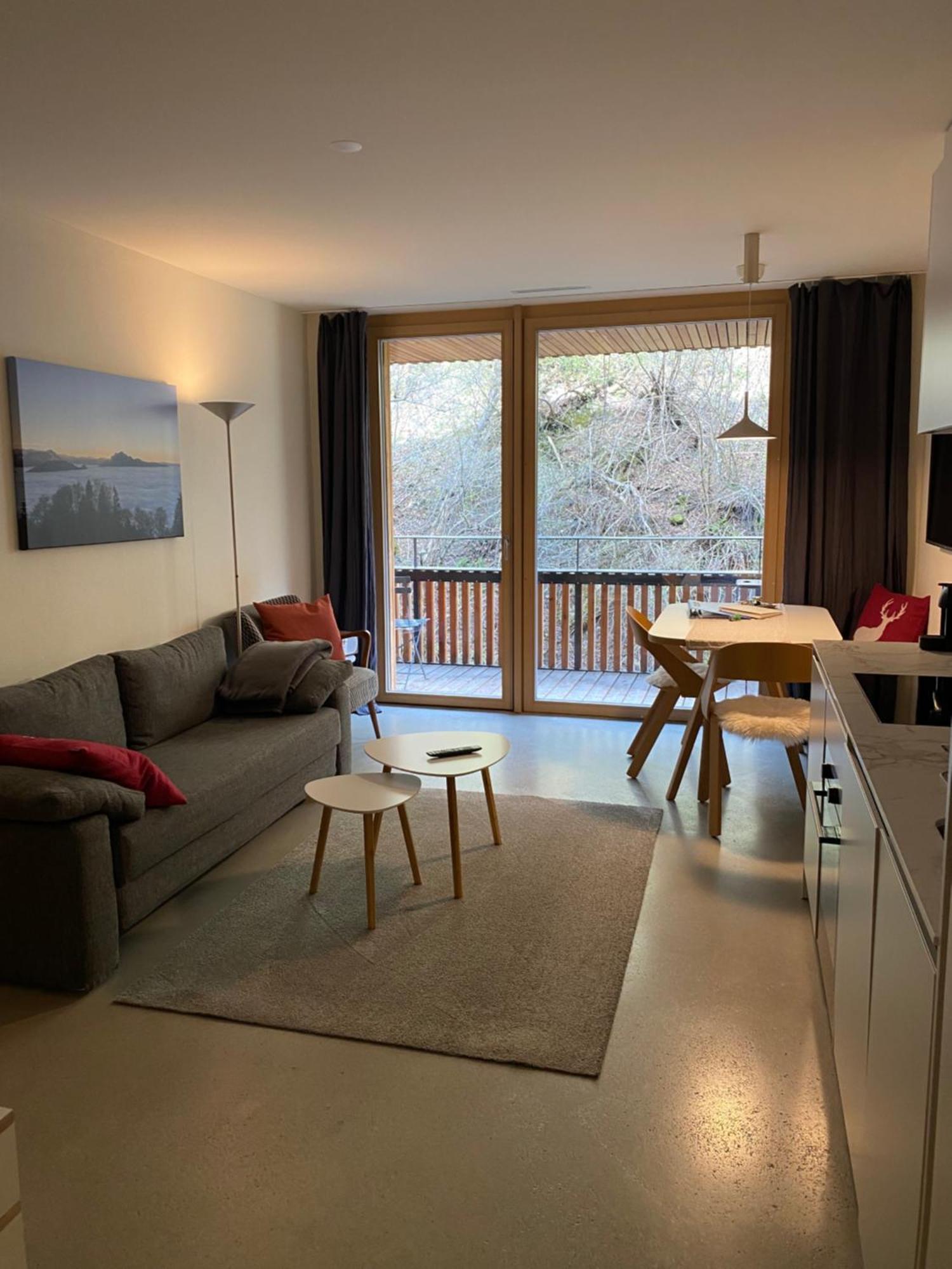 Stilvolle Ferienwohnung Direkt An Der Skipiste Flims Dış mekan fotoğraf