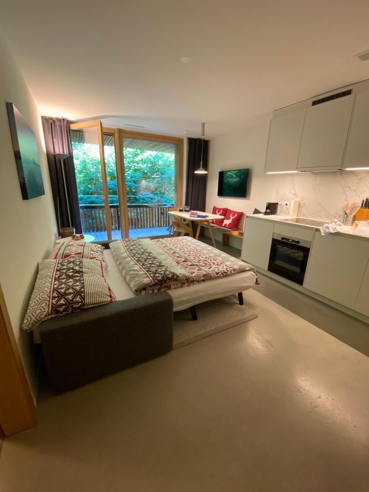 Stilvolle Ferienwohnung Direkt An Der Skipiste Flims Dış mekan fotoğraf