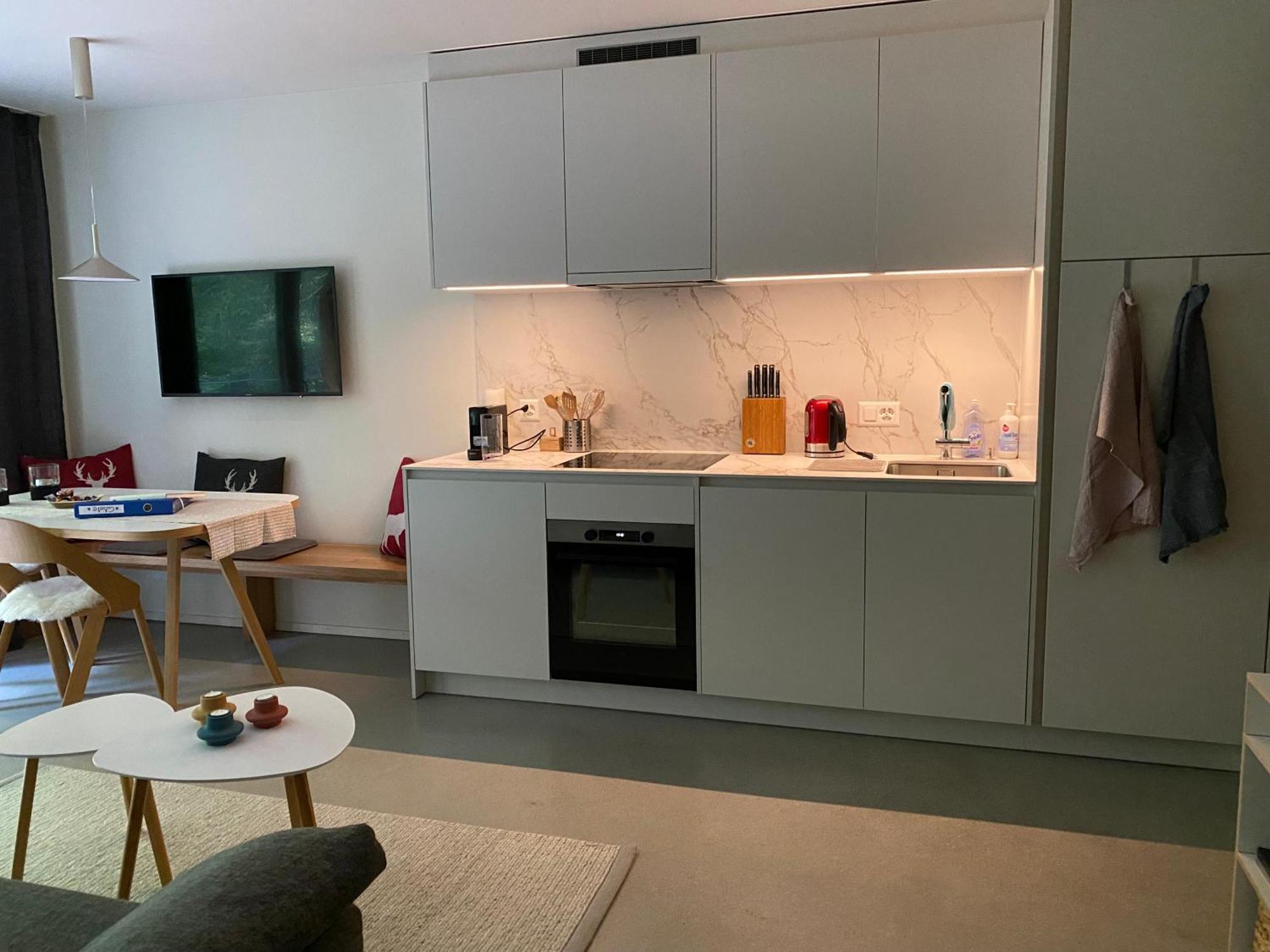 Stilvolle Ferienwohnung Direkt An Der Skipiste Flims Dış mekan fotoğraf