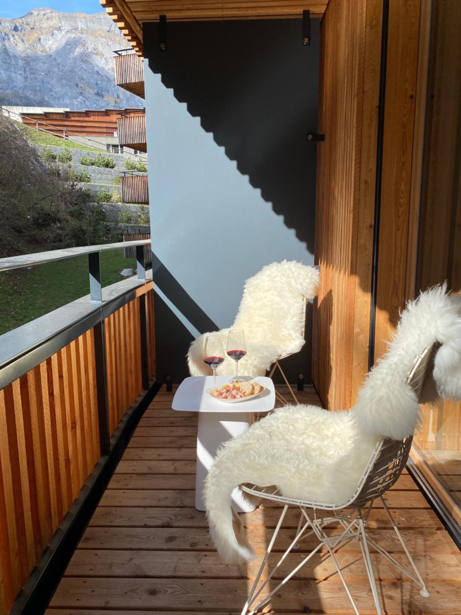 Stilvolle Ferienwohnung Direkt An Der Skipiste Flims Dış mekan fotoğraf